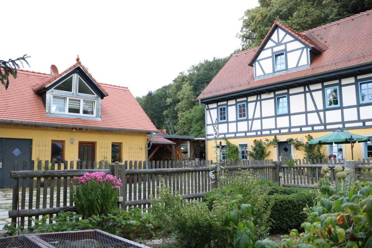 "Ferienwohnung Am Tharandter Wald" Grund Ngoại thất bức ảnh
