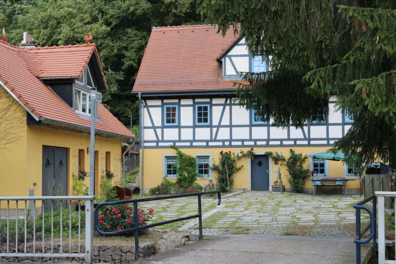"Ferienwohnung Am Tharandter Wald" Grund Ngoại thất bức ảnh